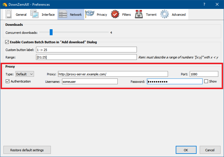 Network Proxy